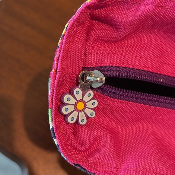 Igloo  cooler Lunchbox  hot/ cool pack bag  heavy nylon  bright pink floral - Picture 16 of 16